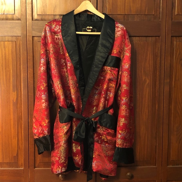 chinese smoking jacket